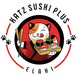 Katz Sushi Plus logo.